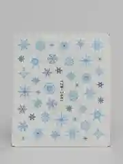 Вишнёвый наклейки-слайдеры для дизайна ногтей и маникюра, новогодние, Новый Год