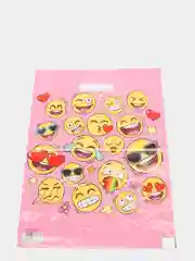 Пакет подарочный с принтом "Emoji" (Смайлики), 31х40 см, 60 мкм
