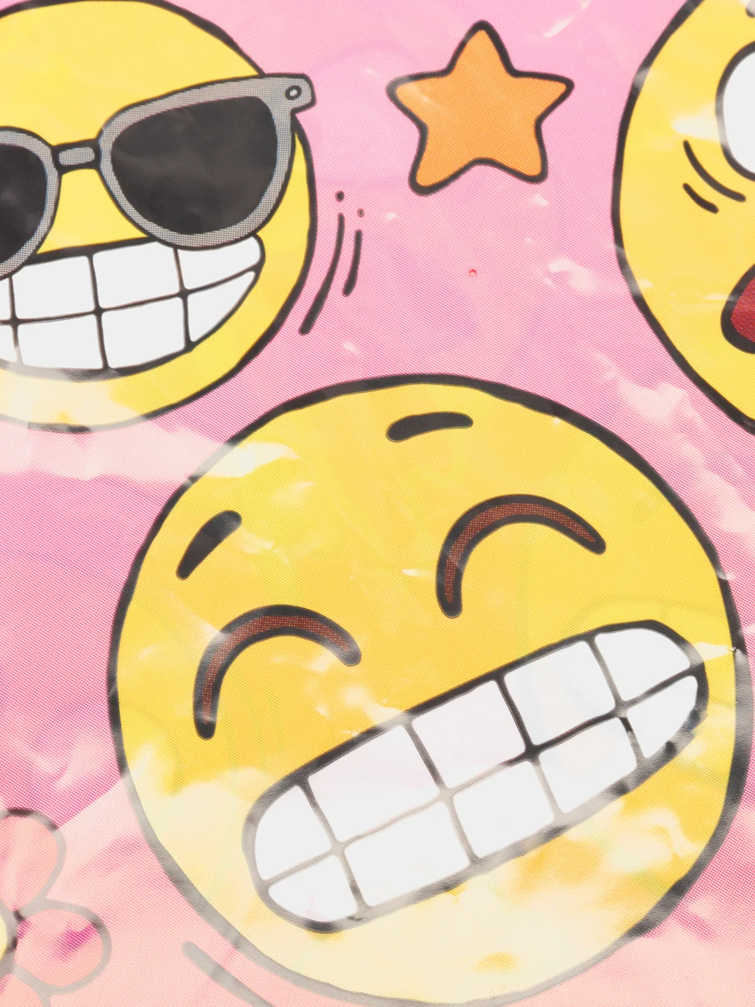 Пакет подарочный с принтом "Emoji" (Смайлики), 31х40 см, 60 мкм