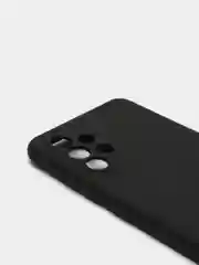 Угольный чехол Samsung Galaxy A32 4G (Самсунг Галакси А32) силиконовый цветной матовый