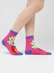 Фиолетовый носки Rick and Morty (Рик и Морти), унисекс