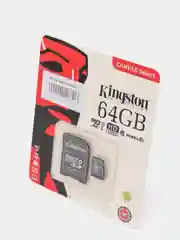 Карта памяти Kingston Micro SD с адаптером