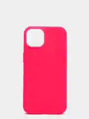 Фуксия чехол не пачкающийся, с бархатом внутри IPHONE 13
