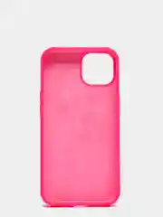 Фуксия чехол не пачкающийся, с бархатом внутри IPHONE 13