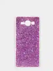 Тёмно-розовый чехол-накладка для Samsung J2 prime / G530