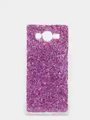 Тёмно-розовый чехол-накладка для Samsung J2 prime / G530