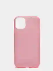 Розовый чехол блестящий iPhone 11
