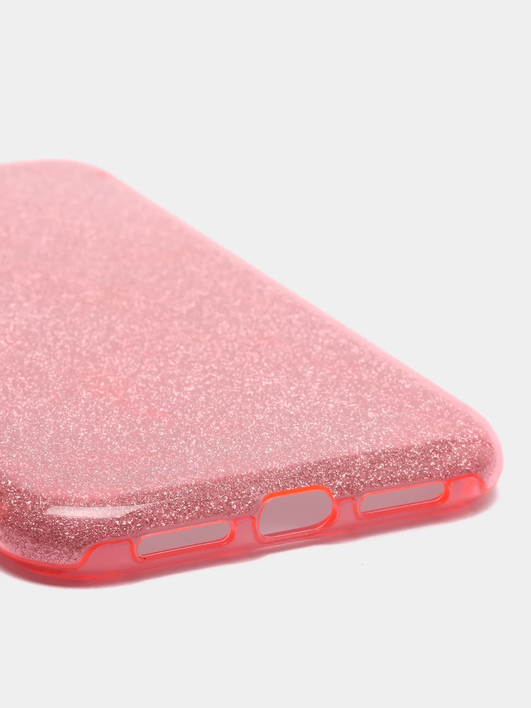 Розовый чехол блестящий iPhone 11