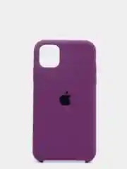 Фиолетовый чехол не пачкающийся с бархатом внутри IPHONE 11
