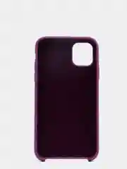 Фиолетовый чехол не пачкающийся с бархатом внутри IPHONE 11