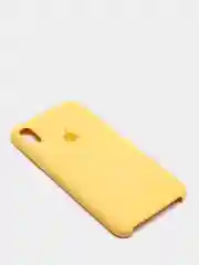 Желтый чехол с бархатом внутри IPhone XS MAX