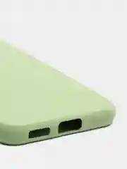 Оливковый чехол с бархатом внутри для Samsung S22 plus / S22+