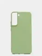 Оливковый чехол с бархатом внутри для Samsung S22 plus / S22+