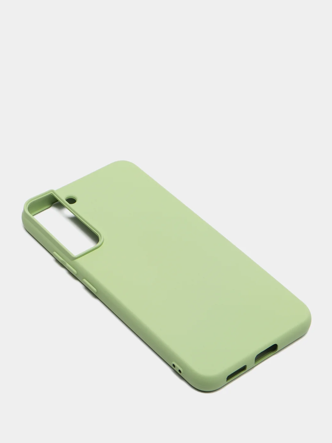 Оливковый чехол с бархатом внутри для Samsung S22 plus / S22+