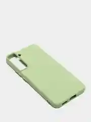 Оливковый чехол с бархатом внутри для Samsung S22 plus / S22+