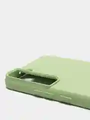 Оливковый чехол с бархатом внутри для Samsung S22 plus / S22+