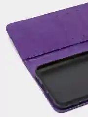 Пурпурный кожаный PU чехол-книжка Xiaomi Redmi 10, 4G