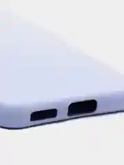 Лавандовый чехол с бархатом внутри для Samsung S22 plus / S22+