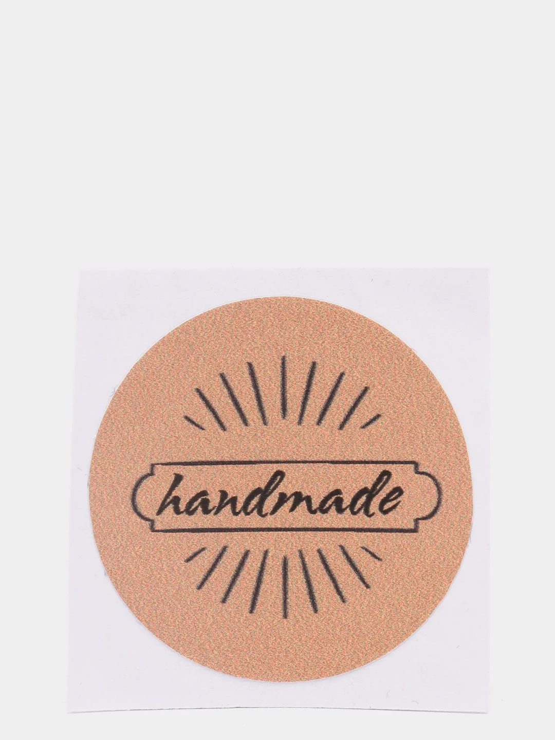 Синий наклейки "handmade"