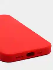 Красный чехол не пачкающийся, с бархатом внутри IPHONE 13