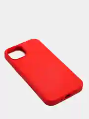 Красный чехол не пачкающийся, с бархатом внутри IPHONE 13
