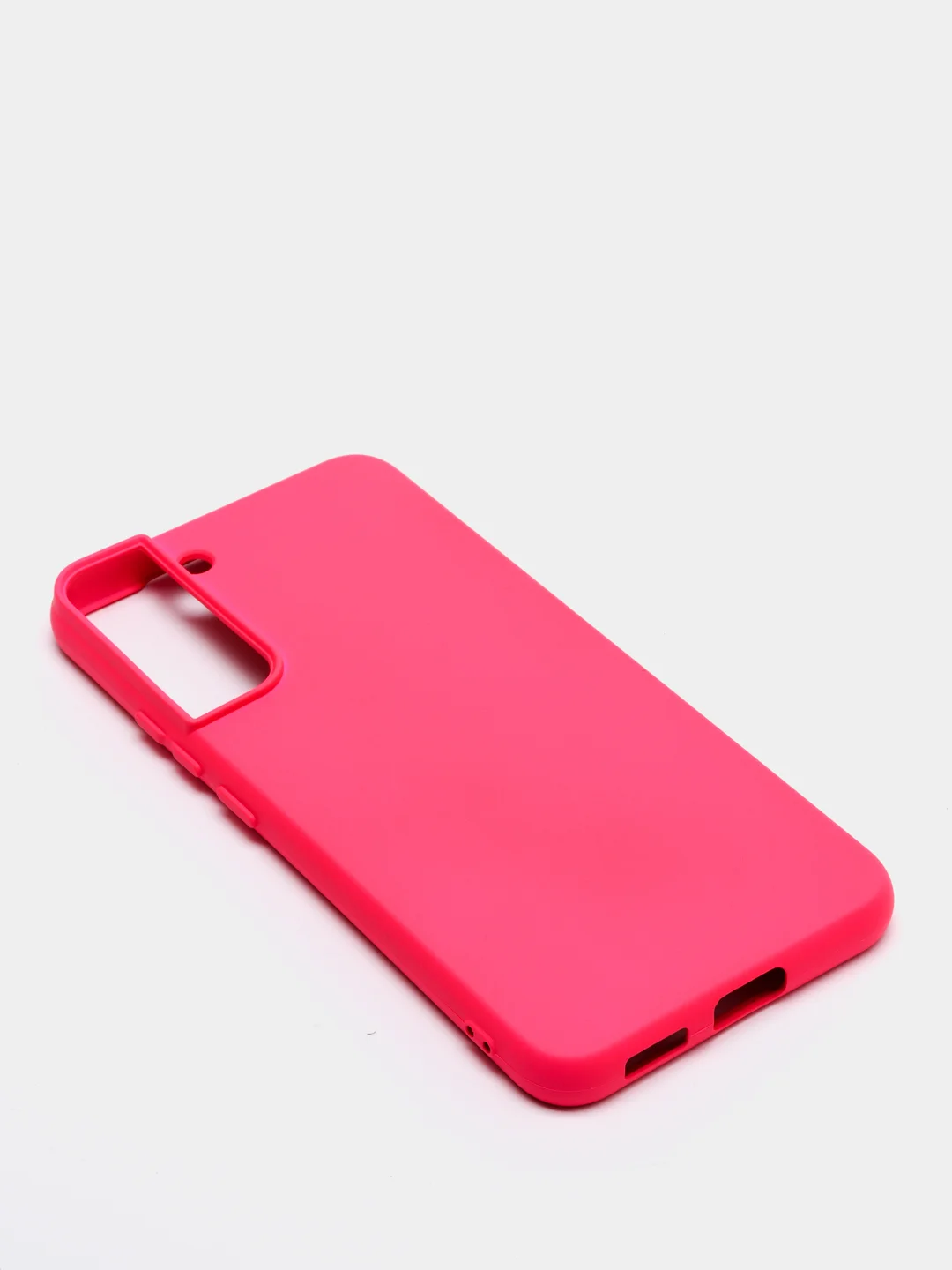 Фуксия чехол с бархатом внутри для Samsung S22 plus / S22+