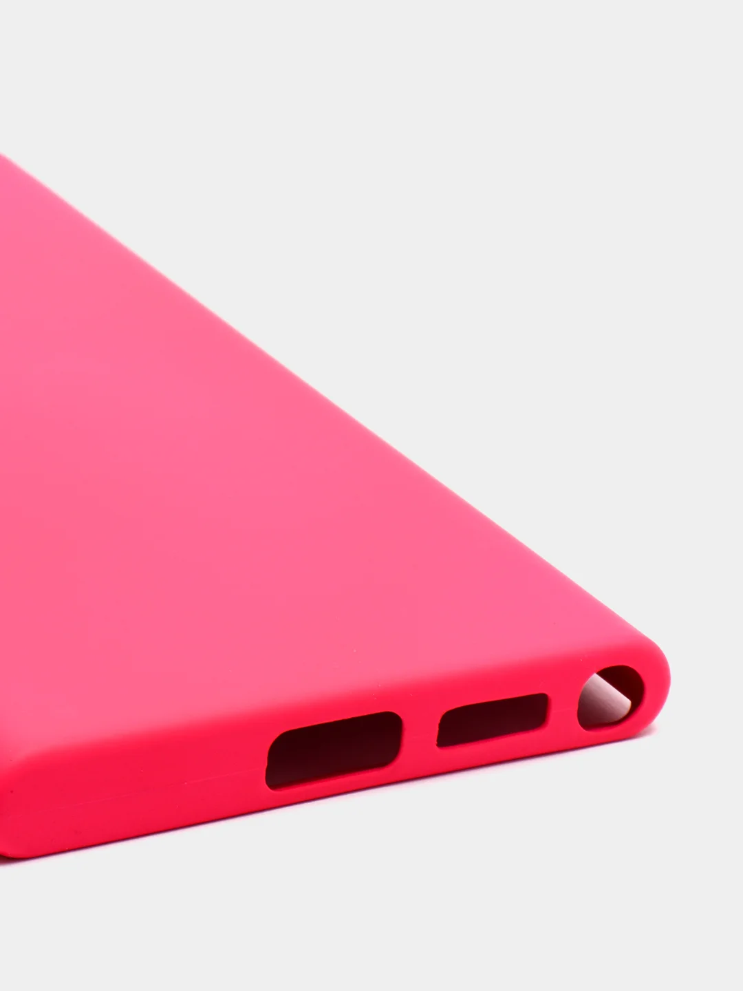 Фуксия чехол с бархатом внутри для Samsung S22 ULTRA