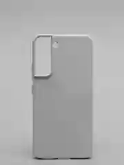 Белый чехол с бархатом внутри для Samsung S22 plus / S22+