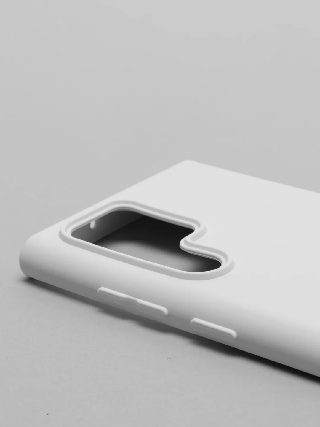 Белый чехол с бархатом внутри для Samsung S22 ULTRA