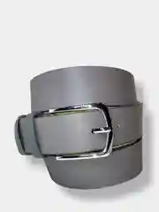 Серый металлик ремень женский