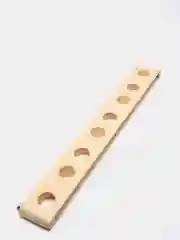 Белый настенный держатель для вина