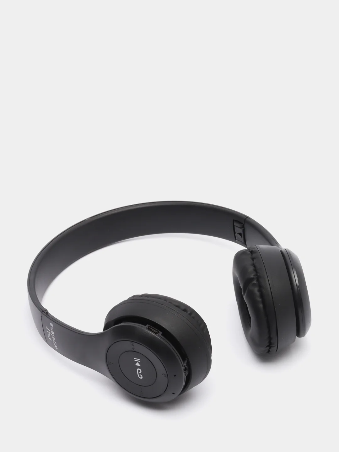 Черный беспроводные Bluetooth-наушники P47 Wireless