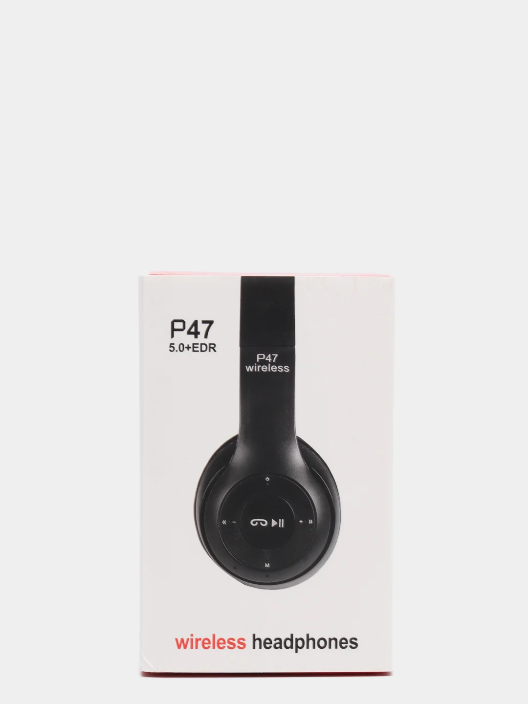 Черный беспроводные Bluetooth-наушники P47 Wireless