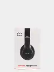 Черный беспроводные Bluetooth-наушники P47 Wireless