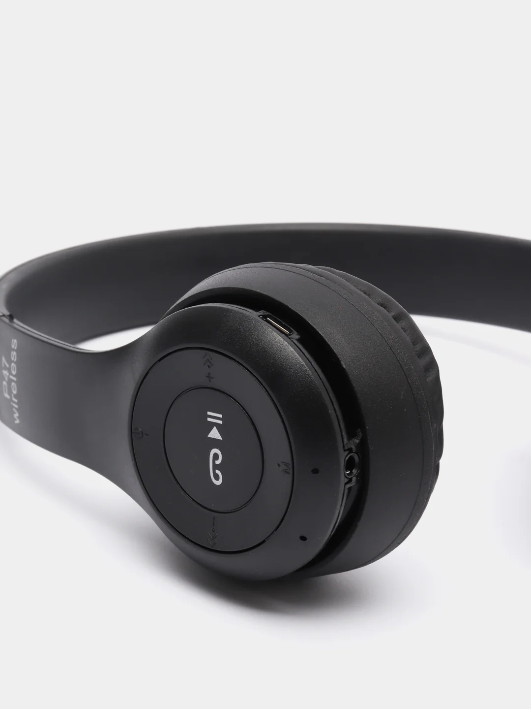 Черный беспроводные Bluetooth-наушники P47 Wireless