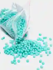 Бирюзовый бисер для рукоделия