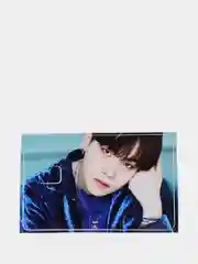 Синий наклейка на банковскую карту BTS "Мин Юнги"