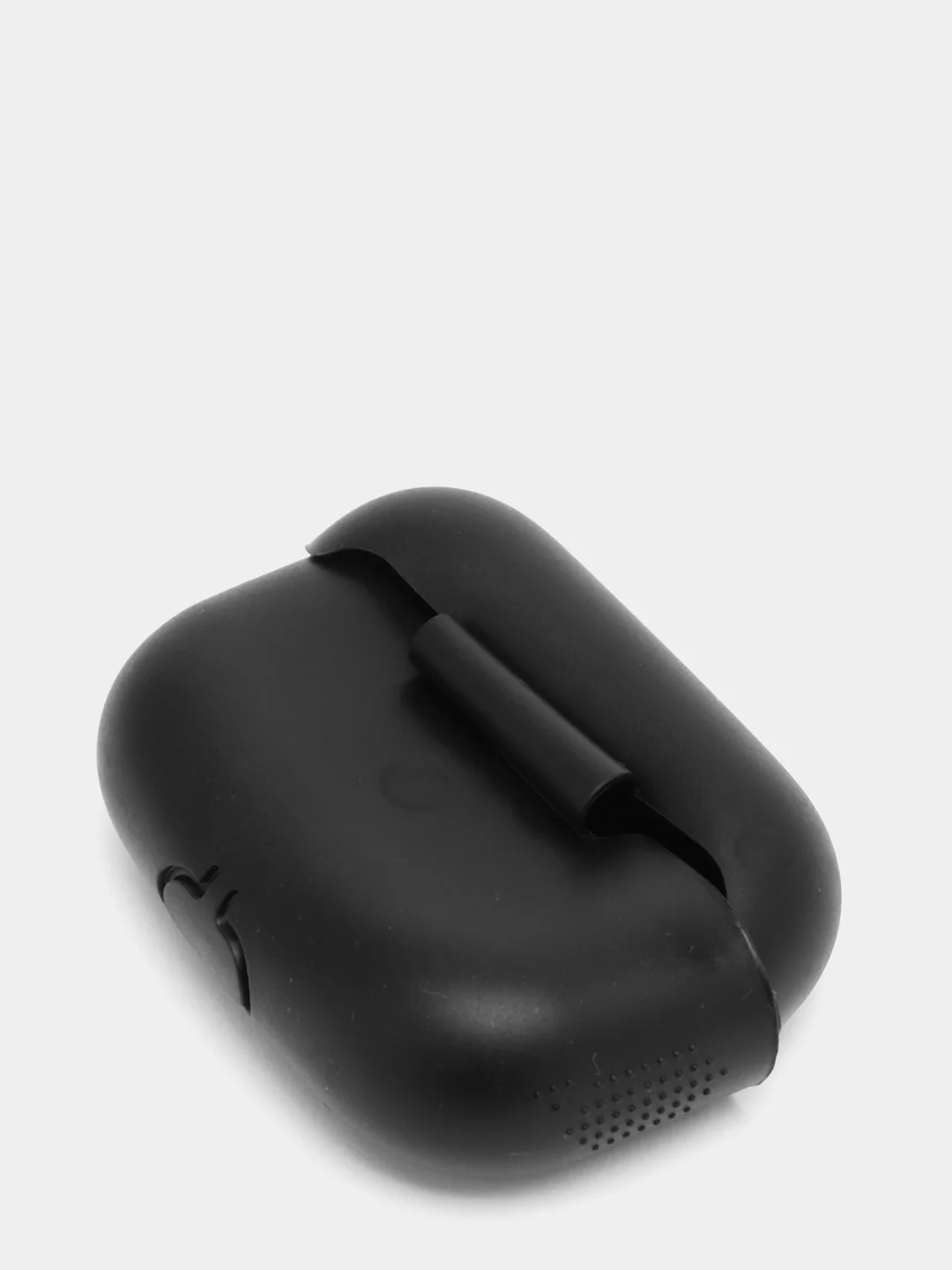 Черный силиконовый чехол для наушников Apple Airpods Pro