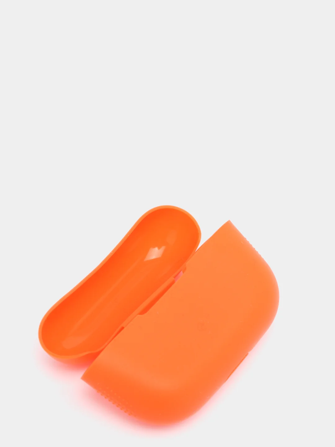 Оранжевый силиконовый чехол для наушников Apple Airpods Pro
