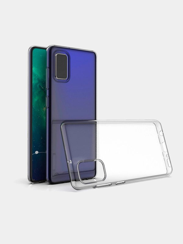 Чехол для Samsung A41, A42, J7 2018, прозрачный