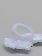 Белый резинки для волос