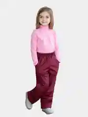 Багровый брюки детские на флисе, осень Arctic kids
