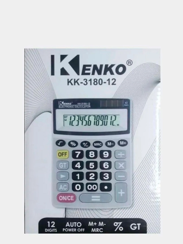 Калькулятор Kenko 3180-12, 12 разрядов, настольный