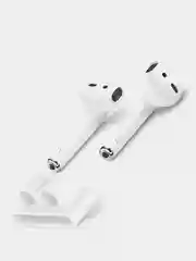 Белый силиконовый держатель для наушников AirPods