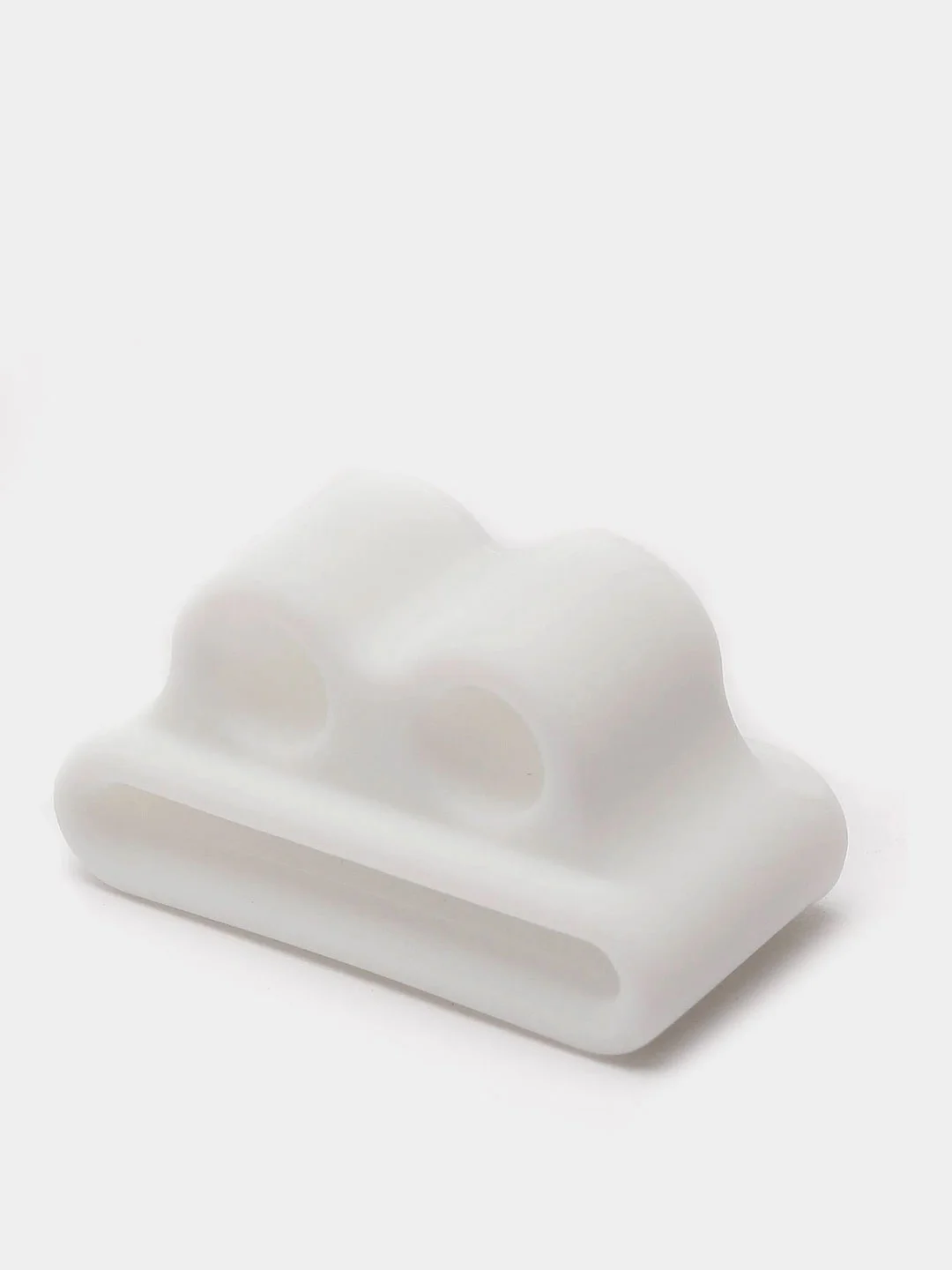 Белый силиконовый держатель для наушников AirPods