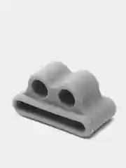 Белый силиконовый держатель для наушников AirPods