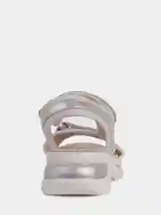 Сандали женские Юничел серибристые