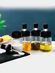 Банка с ложкой для специй и сыпучих продуктов