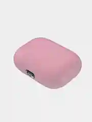 Розовый силиконовый защитный чехол для Apple Airpods Pro