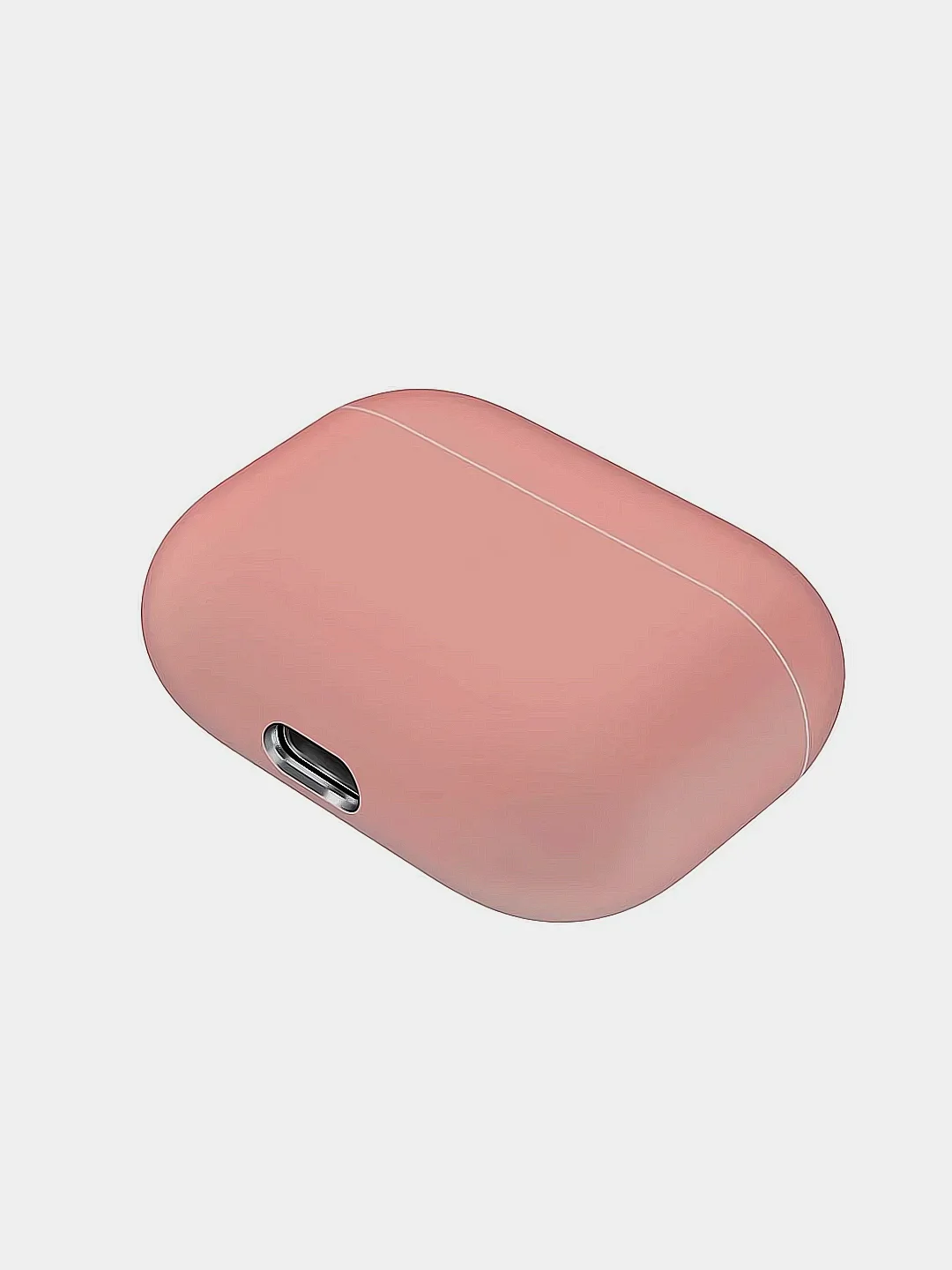Коралловый силиконовый защитный чехол для Apple Airpods Pro